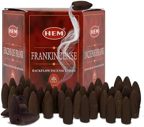 Frankincense Backflow Incense Cones for Aromatic Smoke Fountain
