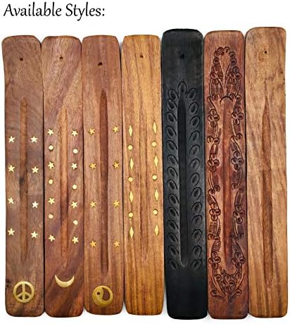 Moon and Stars Incense Holder - Celestial Design for Single Stick