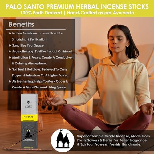 Simply Vedic Palo Santo Incense Sticks 250g Pack