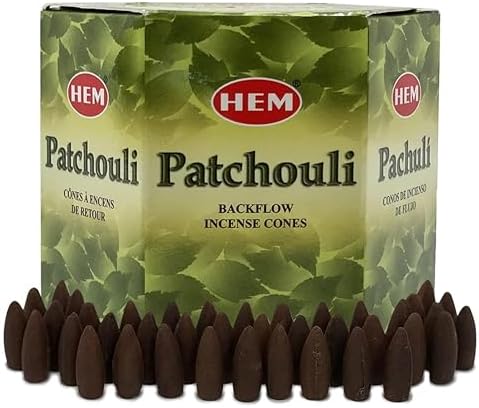 Patchouli Backflow Incense Cones for Aromatic Smoke Fountain