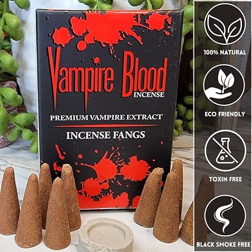 Soul Sticks Vampire Blood Incense Cones 40 Count