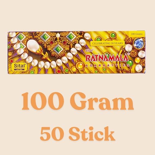 Hashcart Ratnamala Organic Incense Sticks 50 Pack
