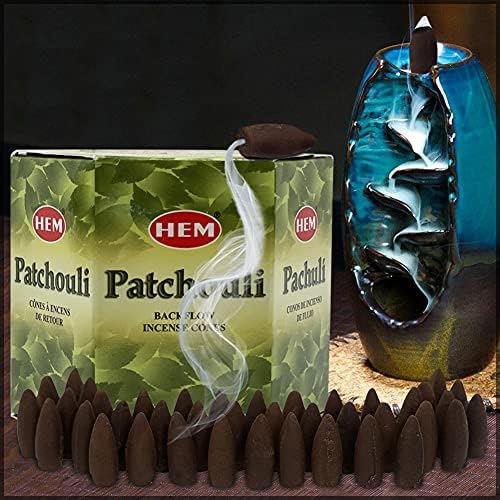 Patchouli Backflow Incense Cones for Aromatic Smoke Fountain