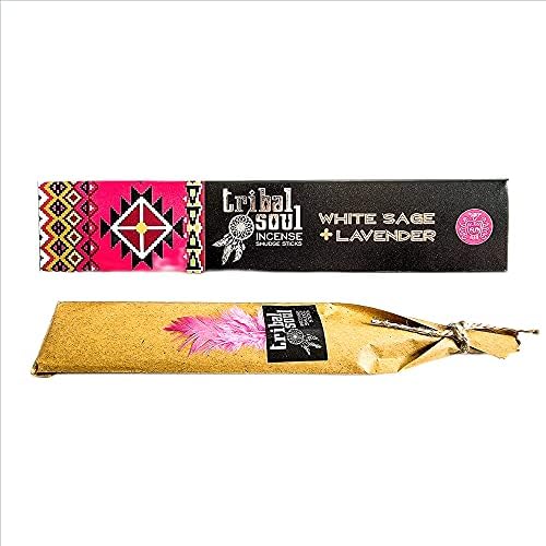 Tribal Soul Incense Smudge Sticks - 90 Grams White Sage Lavender