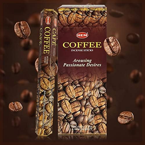 TRUMIRI Coffee Incense Sticks and Holder Bundle