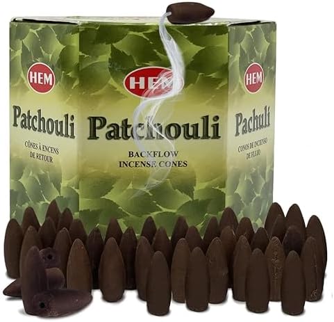 Patchouli Backflow Incense Cones for Aromatic Smoke Fountain