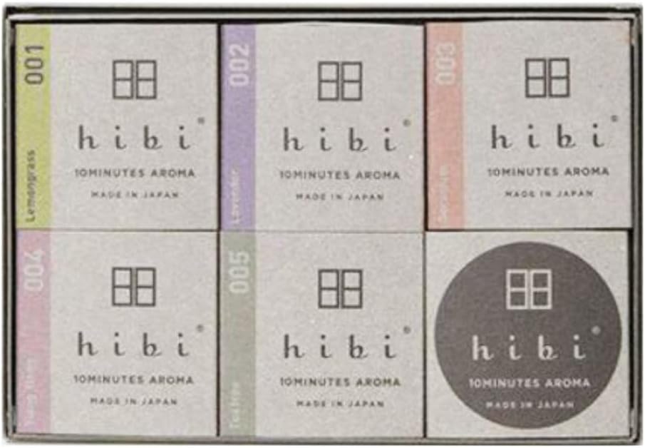 Hibi Gift Box 5 Assorted Fragrances