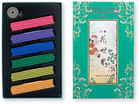 Floral World Incense Stick Assortment 60 Sticks