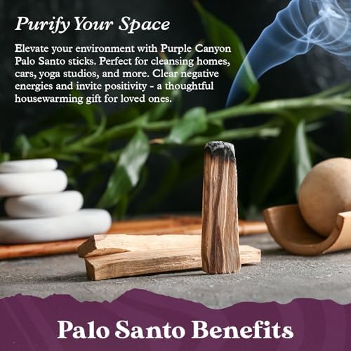 Purple Canyon Palo Santo Incense Sticks - 24 Pack