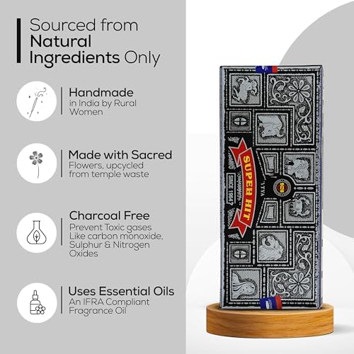 Satya Nag Champa Incense Sticks with Raajsee Holder