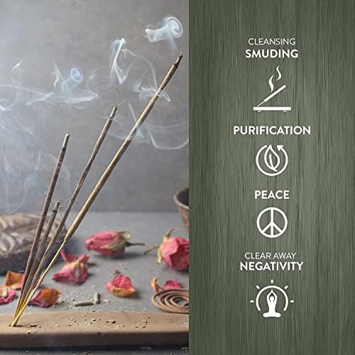 4 Quarters More White Sage Lavender Incense Sticks - Box of Six 20 Sticks Each