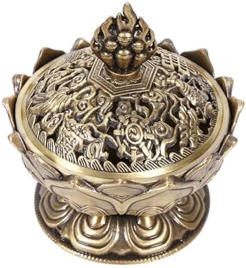 Kodrily Lotus Cone Incense Holder Mini Vintage Charcoal Burner