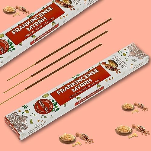 Frankincense and Myrrh Incense Sticks - 40 Sticks in Dual Pack
