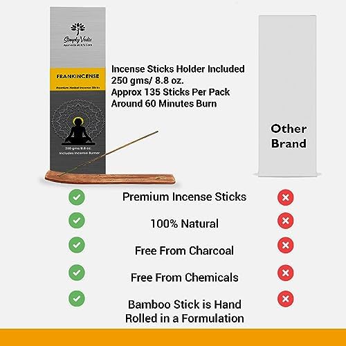 Frankincense Incense Sticks 250g with Holder