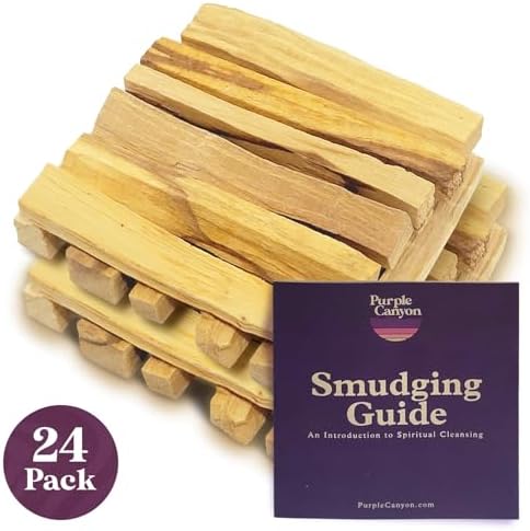 Purple Canyon Palo Santo Incense Sticks - 24 Pack