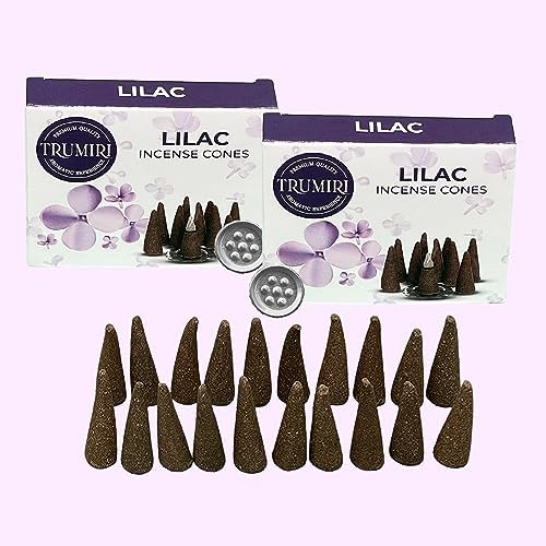 Lilac Incense Cones - 20 Cone Incense - Dual Pack