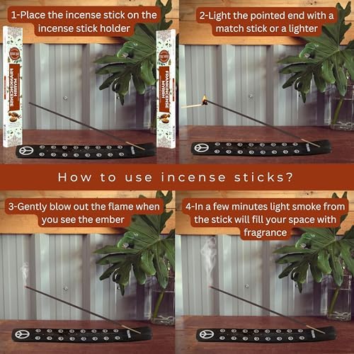 Frankincense and Myrrh Incense Sticks - 40 Sticks in Dual Pack