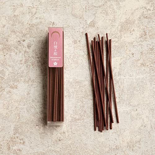 Asayu Japan Low Smoke Incense Sticks - Sakura Set