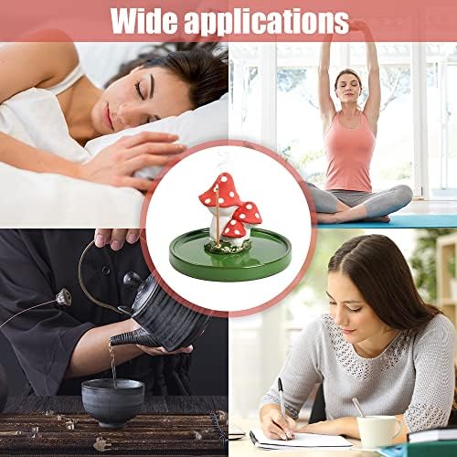 Mushroom Incense Holder with 30 Sticks