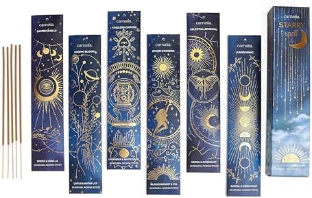 Carnatia Starry Spell Incense Sticks Set of 6