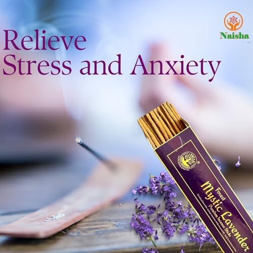 Naisha Incense Sticks Set of 4 for Purification and Meditation