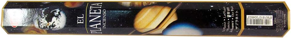 HEM Planet Box of Six 20 Gram Incense Tubes