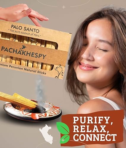 Pachakahespy Premium Palo Santo Sticks 20 Pack