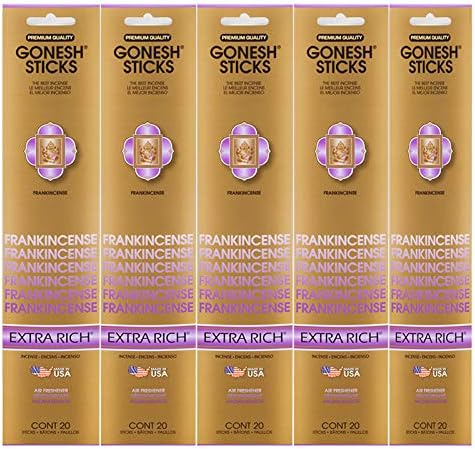 Gonesh Incense Sticks Extra Rich Collection 100 Total