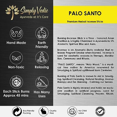 Simply Vedic Palo Santo Incense Sticks 250g Pack