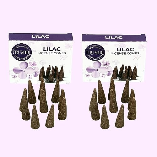 Lilac Incense Cones - 20 Cone Incense - Dual Pack