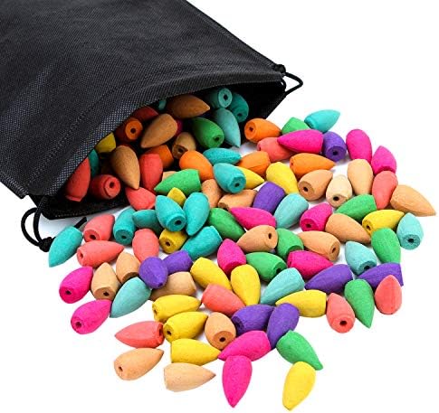 Aneco 180 Backflow Incense Cones 10 Mixed Natural Scents