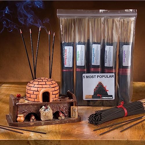 Aroma Depot Relax Vibes 11 Inch Incense Sticks Variety Set 500 Pack