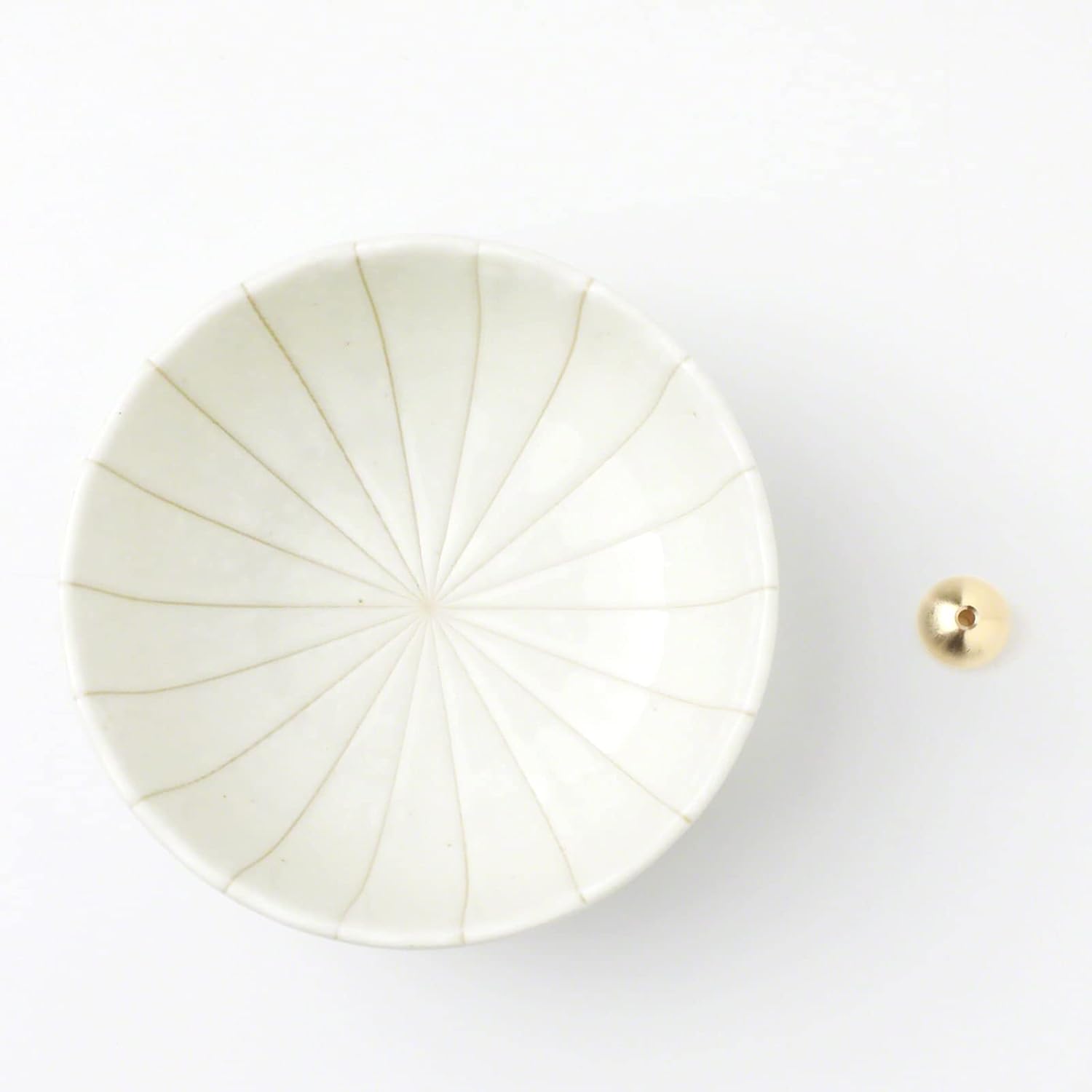 Asayu Japan White Lotus Incense Holder Set