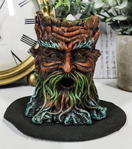 Ebros Gift Magical Forest Greenman Incense Burner Sculpture