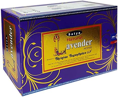Natural Lavender Incense Sticks and Holder Bundle