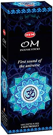 Hem OM Incense Sticks 120 Sticks 6 Boxes 9 Inches