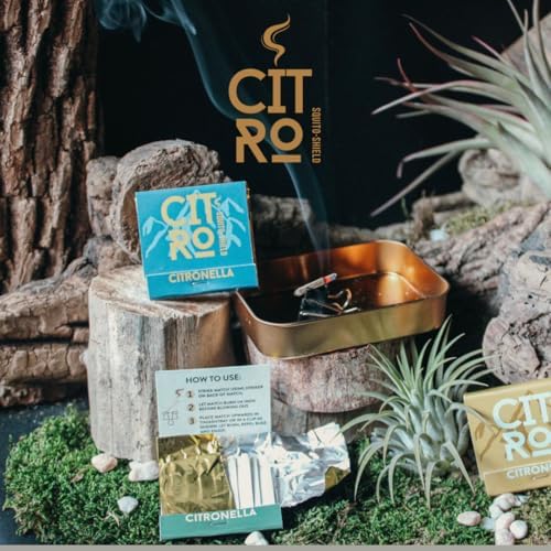 Citro Citronella Scented Matches - Outdoor Use