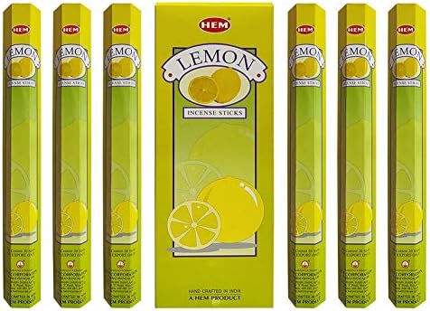 Lemon Incense Sticks and Holder Bundle