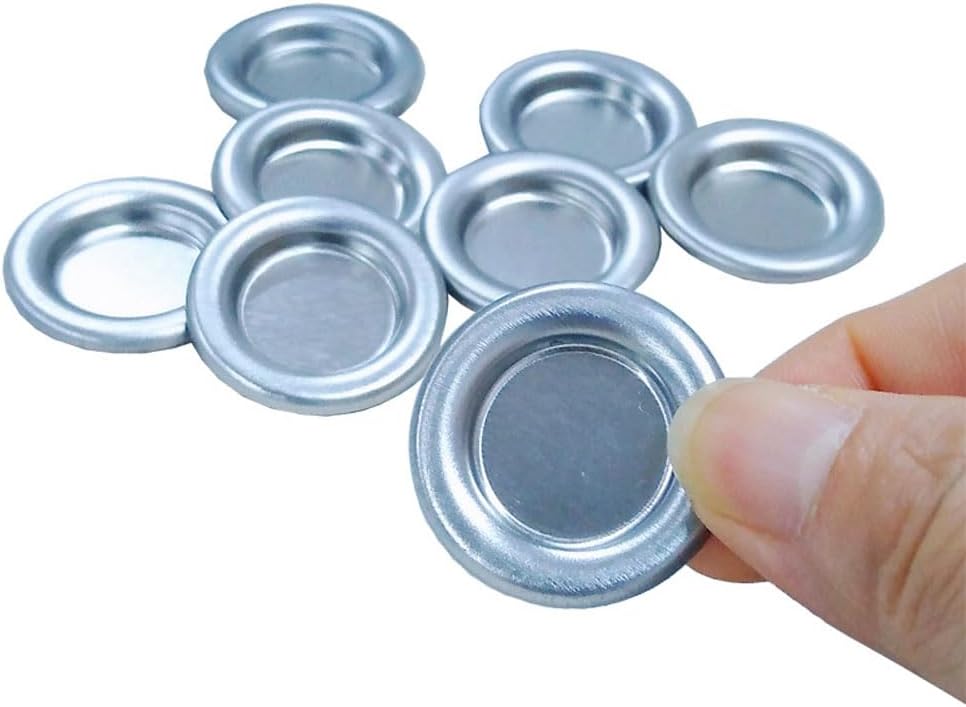 50Pcs Mini Metal Incense Holder Tray Silver