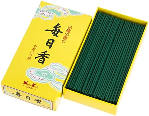 Nippon Kodo Mainichi KOH Sandalwood Incense Sticks - 220 Count