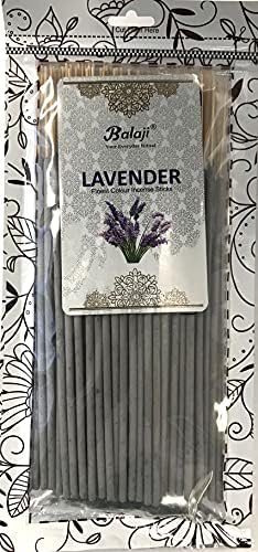 Balaji Finest Colour Incense Sticks Lavender 145 Grams Pack