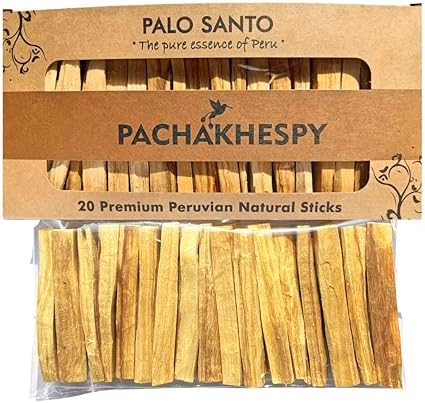Pachakahespy Premium Palo Santo Sticks 20 Pack