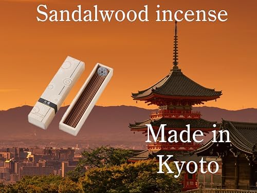 Sandalwood Incense Sticks with Holder 40 Sticks 531 Inches