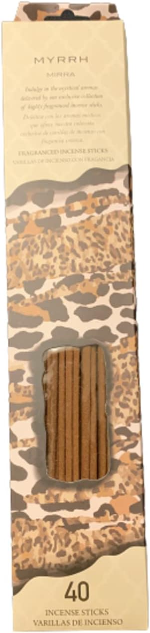 Myrrh Incense Sticks - Pack of 40 for Aromatic Relaxation