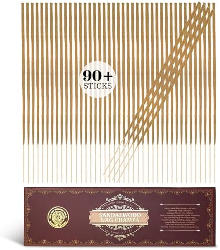 Premium Sandalwood Nag Champa Incense Sticks 90-100 pcs Pack