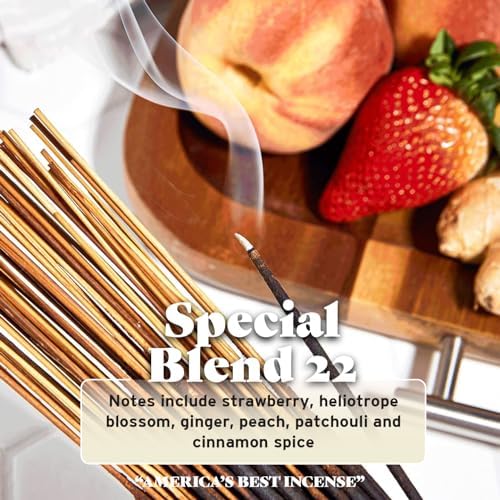 Wild Berry Incense Sticks - 100 Count Fruity Mix