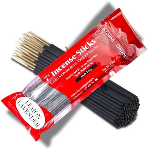 Aroma Depot Lemon Lavender 7 Inch Incense Sticks