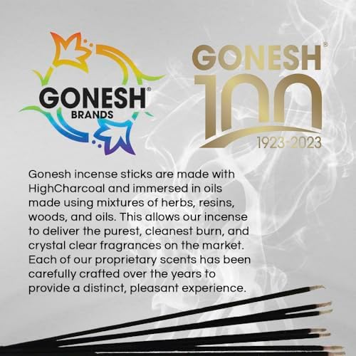 Gonesh Custom Blend Incense Sticks Dragon Blood 100 Count