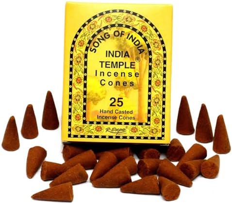 Song of India India Temple Incense Cones Box of 25