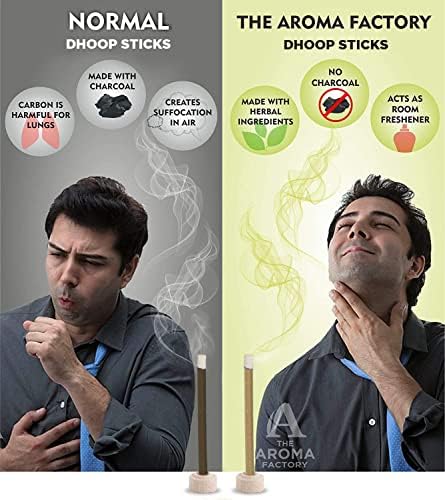 The Aroma Factory Organic Incense Sticks 5 in 1 Set